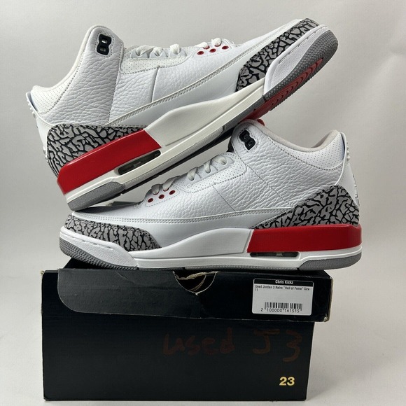 Nike Shoes Air Jordan 3 Retro “Hall of Fame/Katrina” 2024 - Picture 3 of 8
